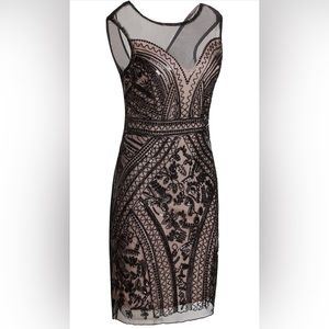 1920s Style Sequins Cocktail Flapper Dress